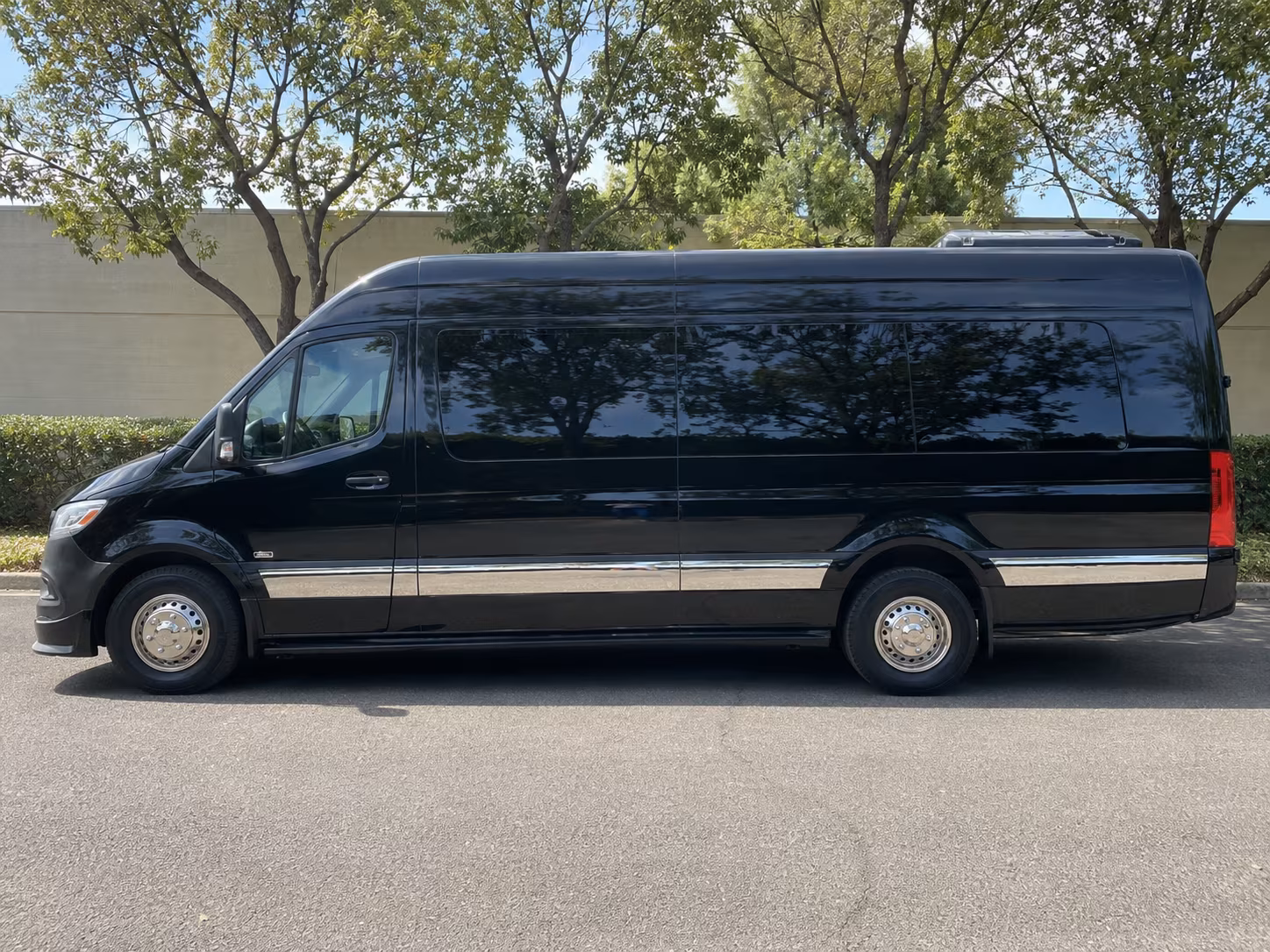 bridal party sprinter vans and party buses for your lynchburg wedding night