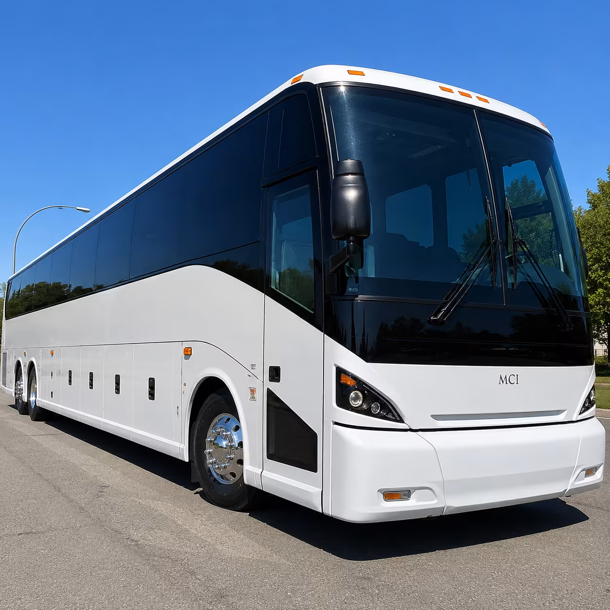 charter bus connections to charlotte douglas and washington dulles