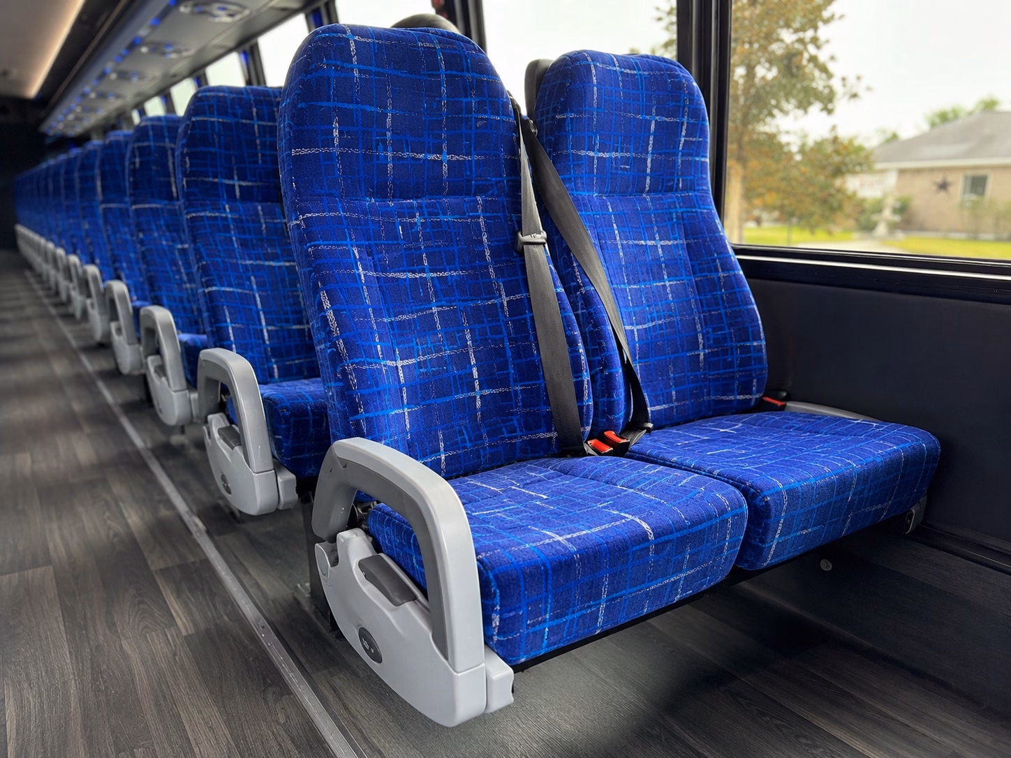 lynchburg charter bus interior